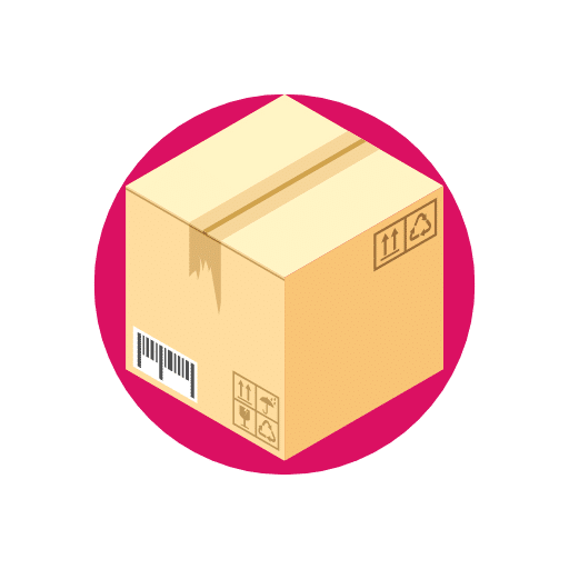 Kein Name auf dem Versandettikett