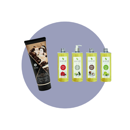 Cremes und Salben Massage