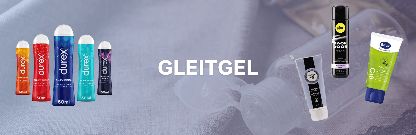 Gleitgel - Kategorie Header Gleitgel - Kategorie Header