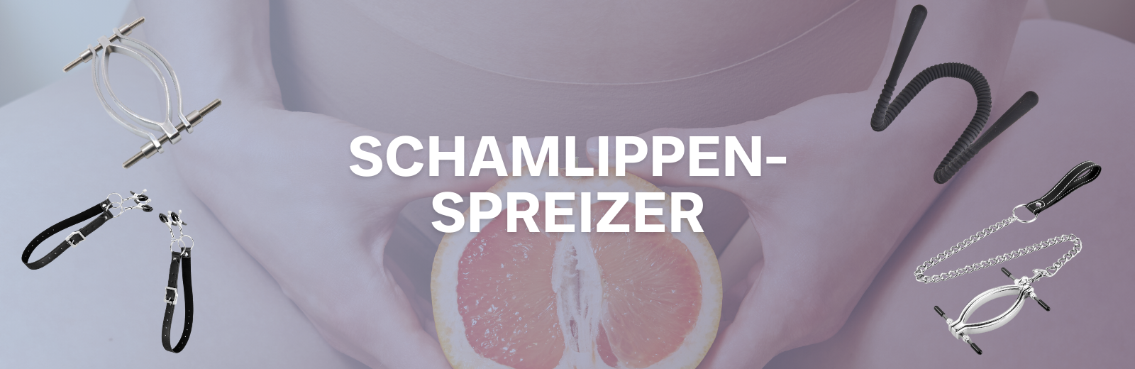 Schamlippenspreizer - Kategorie Header